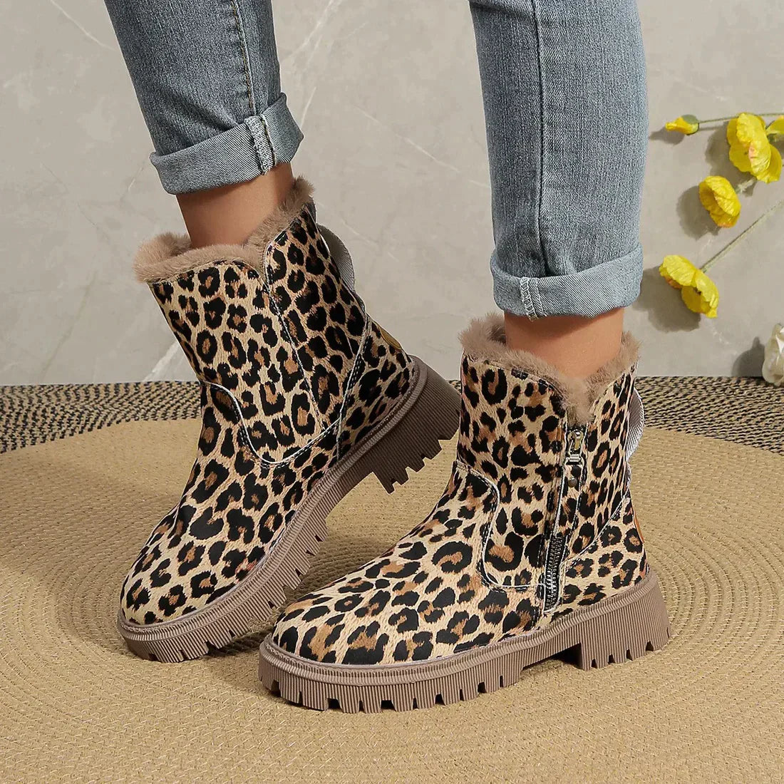 Zoë | Stijlvolle Leoparden Bottes