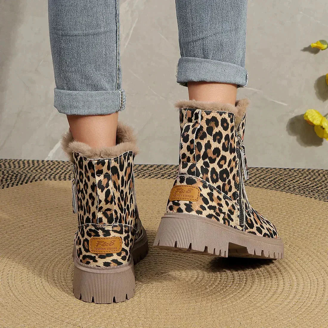 Zoë | Stijlvolle Leoparden Bottes