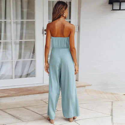 Melanie - Elegante Jumpsuit Voor De Zomer | Dames - River Mode