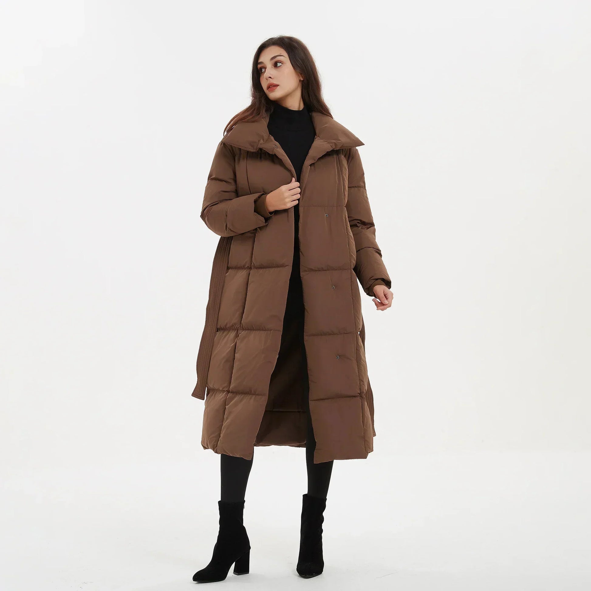 JANICE - Lange Winterjas Voor Dames - River Mode