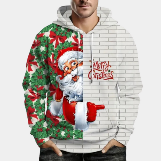 Max | Moderne Kerst Hoodie voor Heren