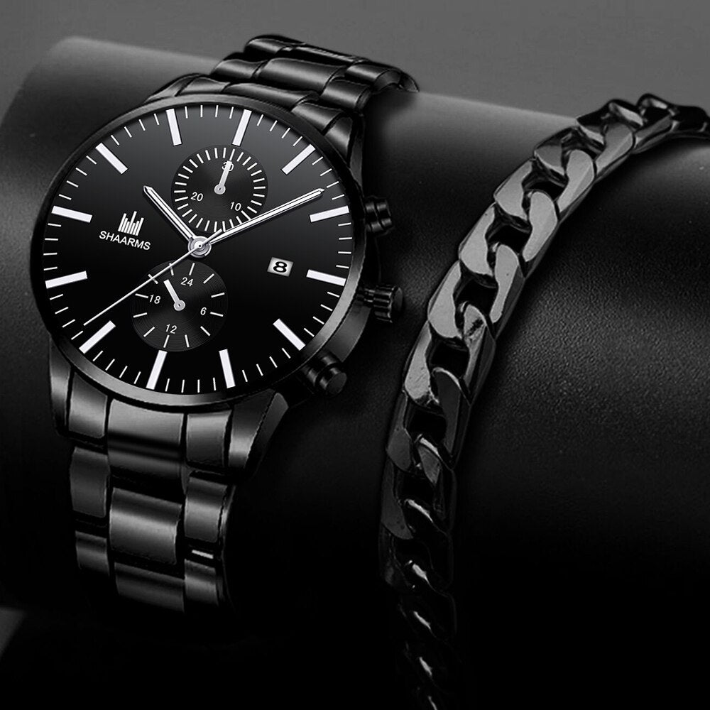 Cadeaubundel: Rivers Horloge + Rivers Armband - River Mode