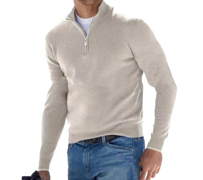 Rivers - Nette Half Zip Sweater Voor Heren - River Mode