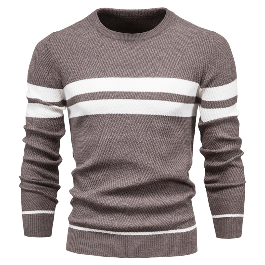 GERARD - Stijlvolle Heren Sweater Met Strepen - River Mode