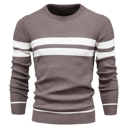 GERARD - Stijlvolle Heren Sweater Met Strepen - River Mode