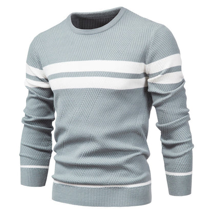 GERARD - Stijlvolle Heren Sweater Met Strepen - River Mode