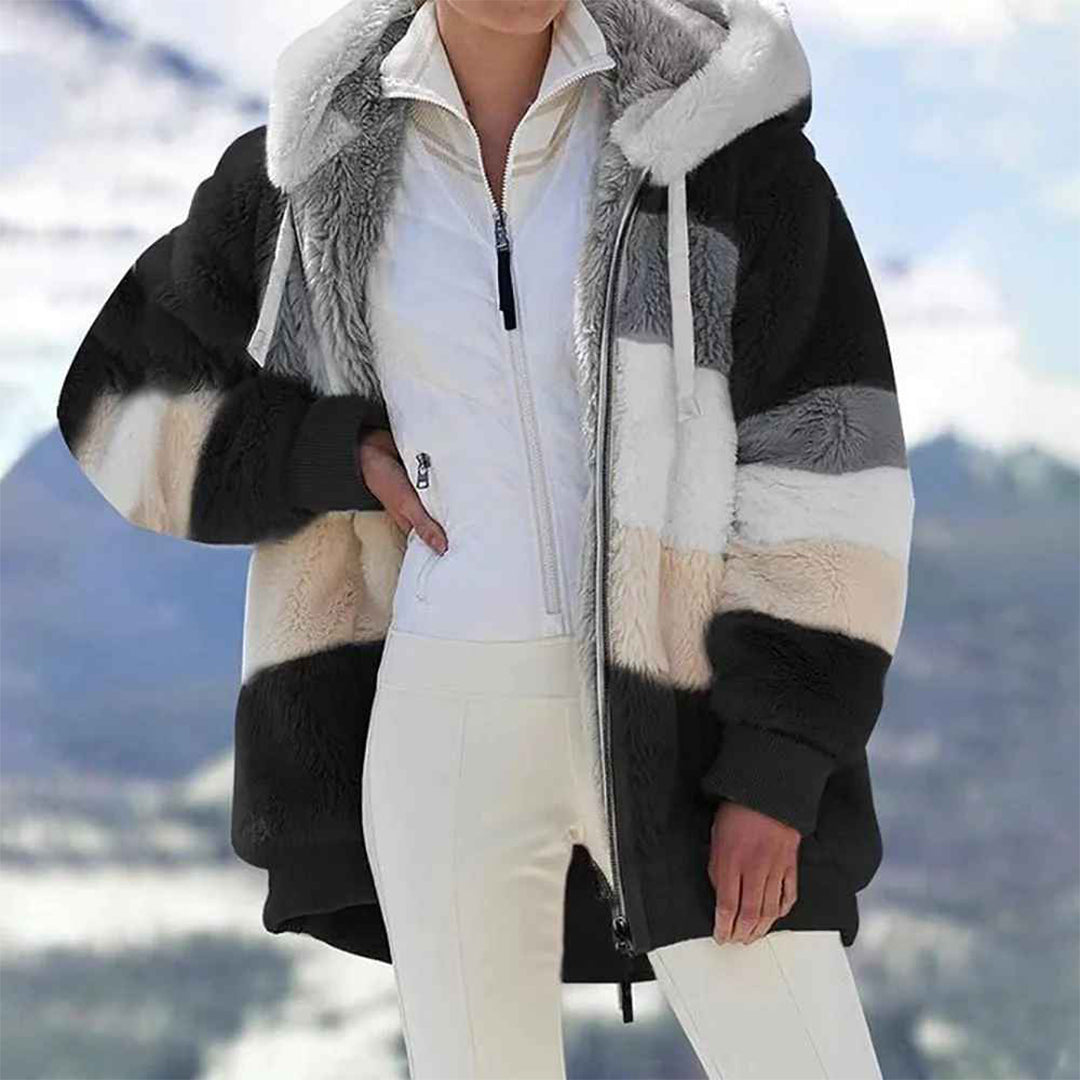 LAVENLY - Wollen Winterjas Voor Dames - River Mode