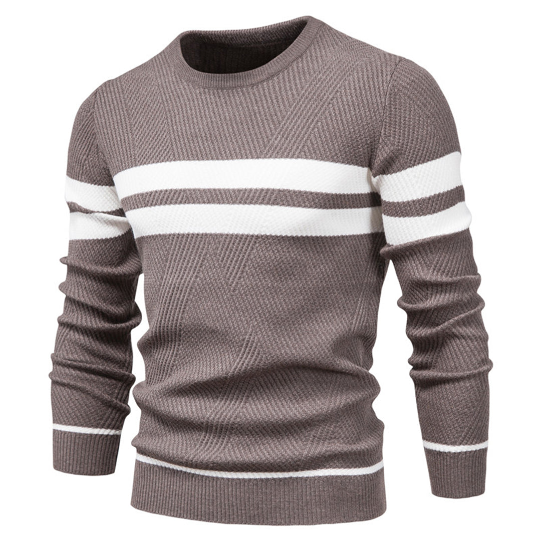 GERARD - Stijlvolle Heren Sweater Met Strepen - River Mode