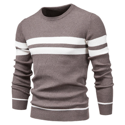 GERARD - Stijlvolle Heren Sweater Met Strepen - River Mode