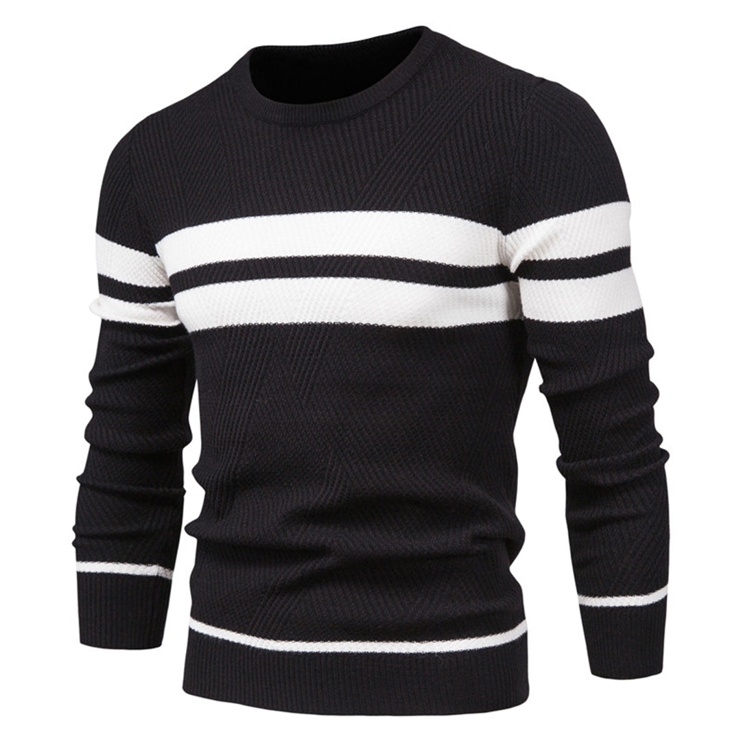 GERARD - Stijlvolle Heren Sweater Met Strepen - River Mode