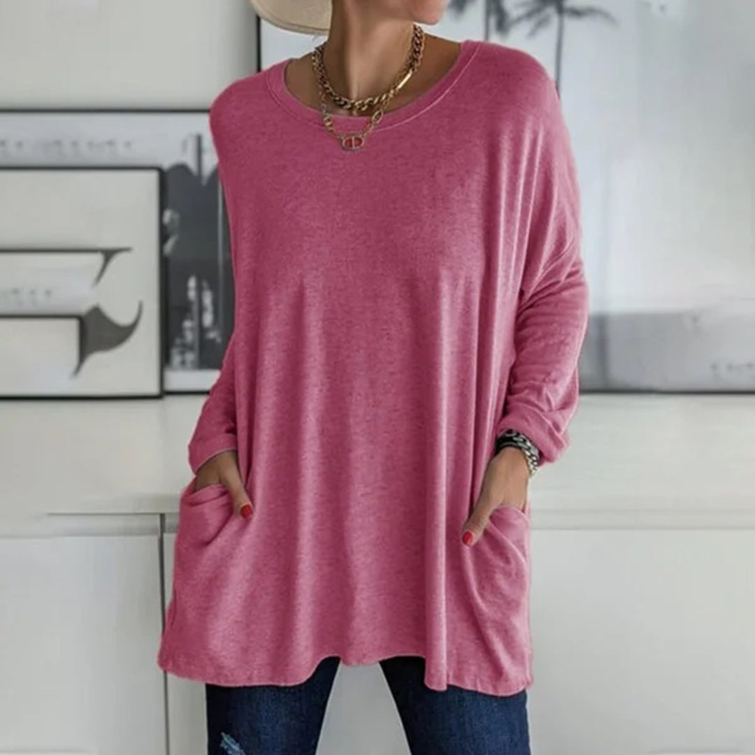 FLORENCE | Modieuze blouse met een relaxte pasvorm