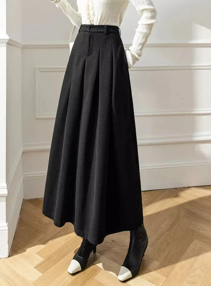 BENTE – Elegante Wollen Rok voor Dames