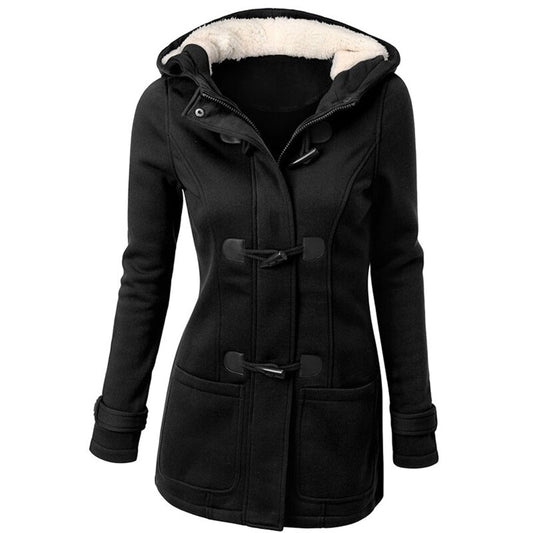 DEVINA - Dames Winterjas Met Knoopsluiting - River Mode