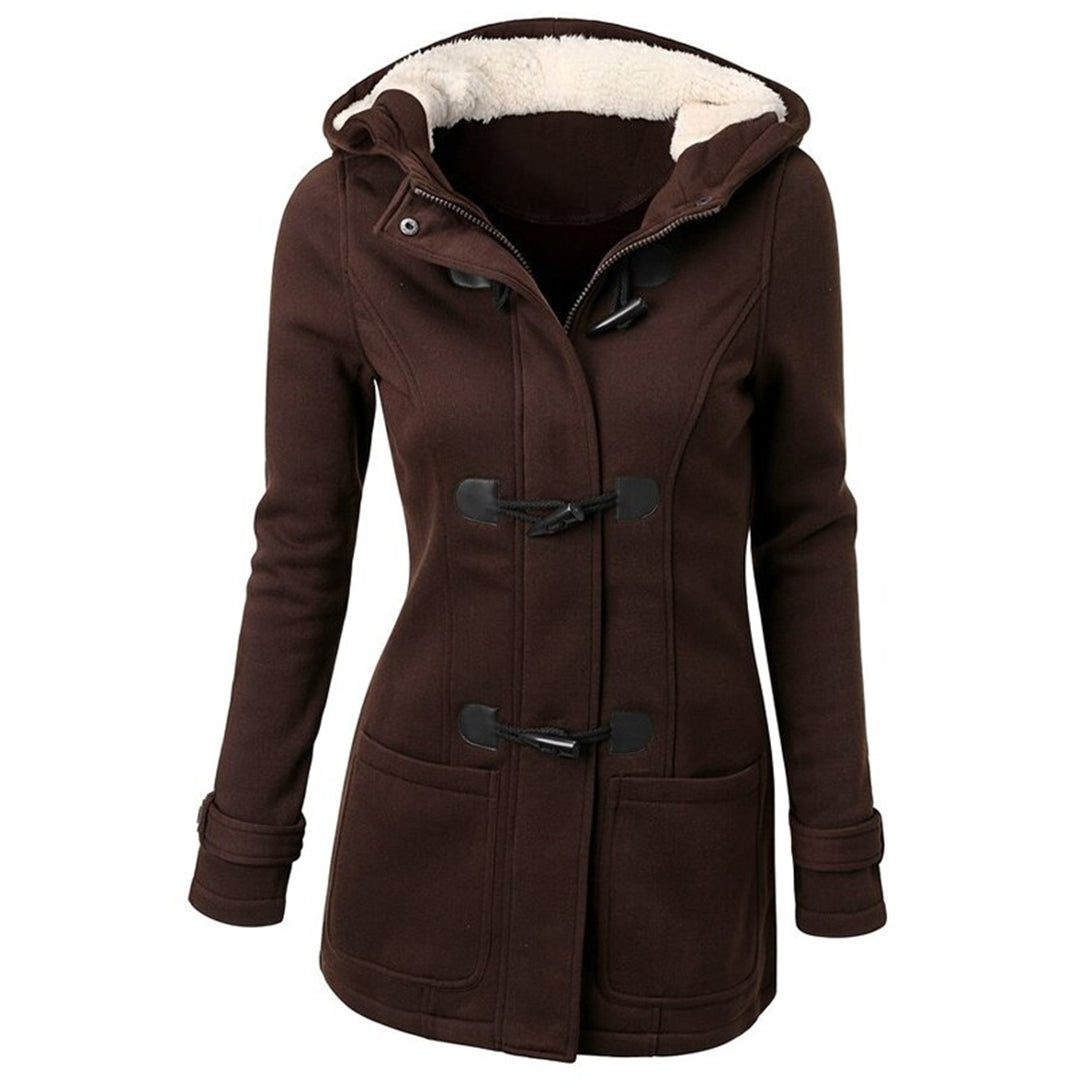 DEVINA - Dames Winterjas Met Knoopsluiting - River Mode