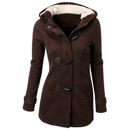 DEVINA - Dames Winterjas Met Knoopsluiting - River Mode