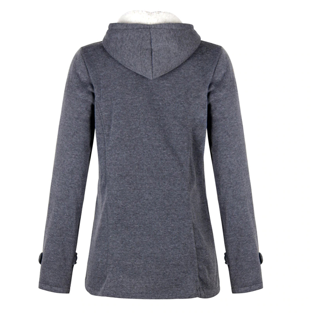 DEVINA - Dames Winterjas Met Knoopsluiting - River Mode