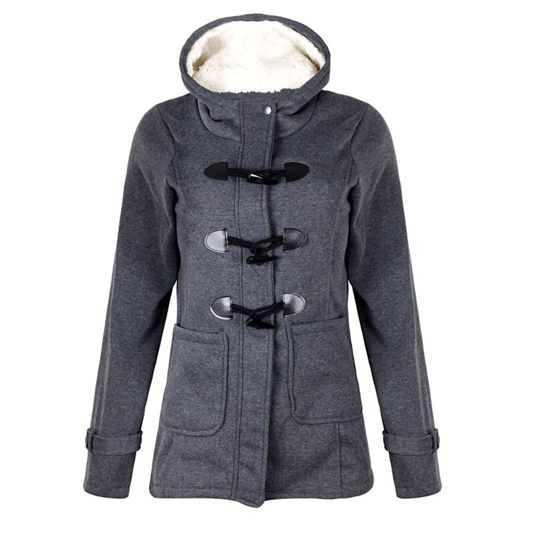 DEVINA - Dames Winterjas Met Knoopsluiting - River Mode