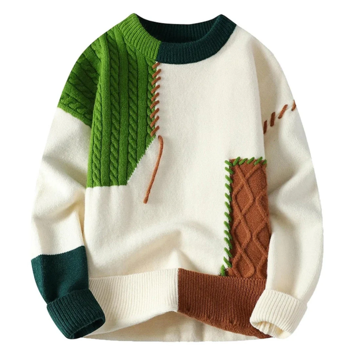 NOUD - Warme Heren Wintersweater - River Mode