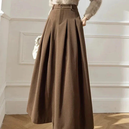 BENTE – Elegante Wollen Rok voor Dames