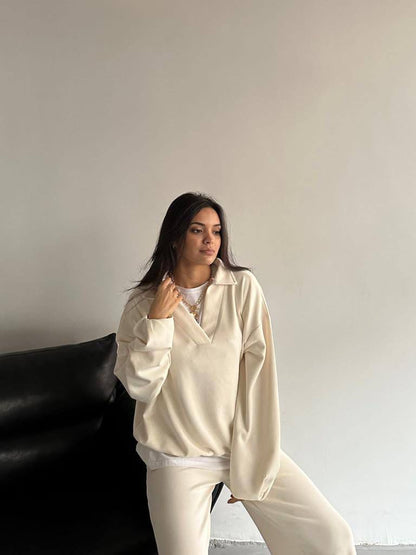 Sophie | Grijze loungewear set voor dames