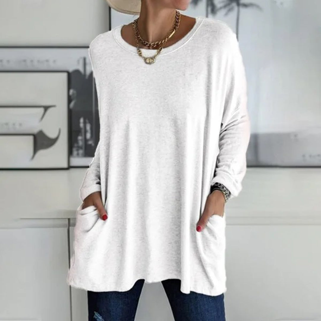 FLORENCE | Modieuze blouse met een relaxte pasvorm