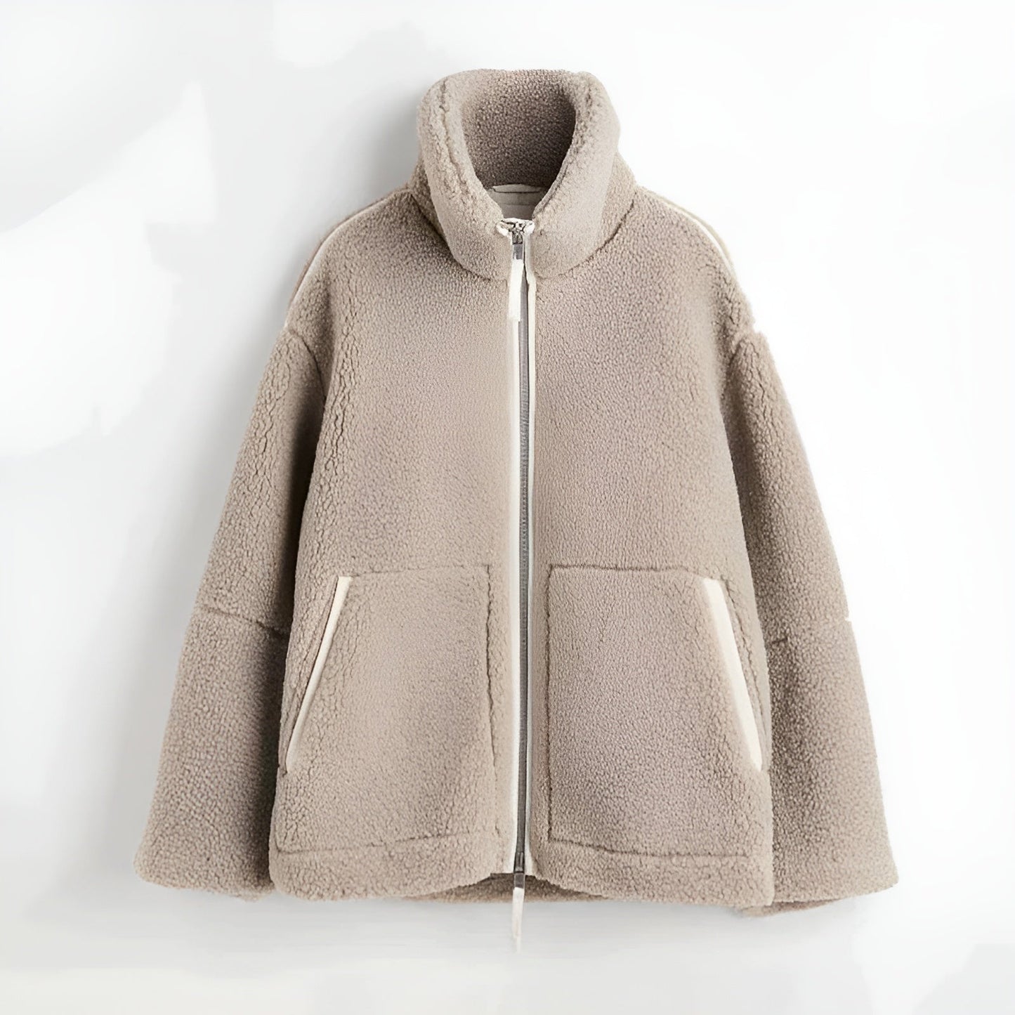 FAYE | Luxe fleece jack voor een zachte en comfortabele pasvorm