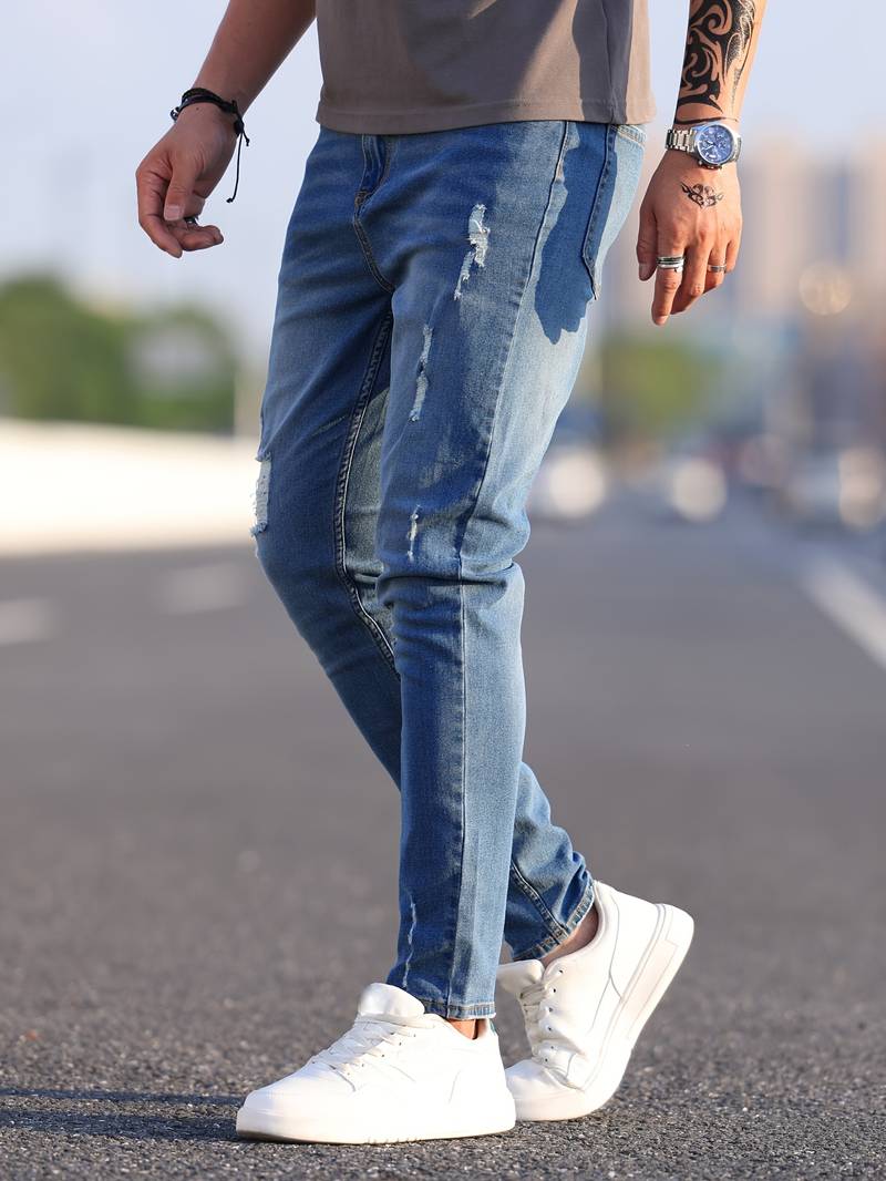 WALOX | Slim Fit Jeans Voor Heren - River Mode