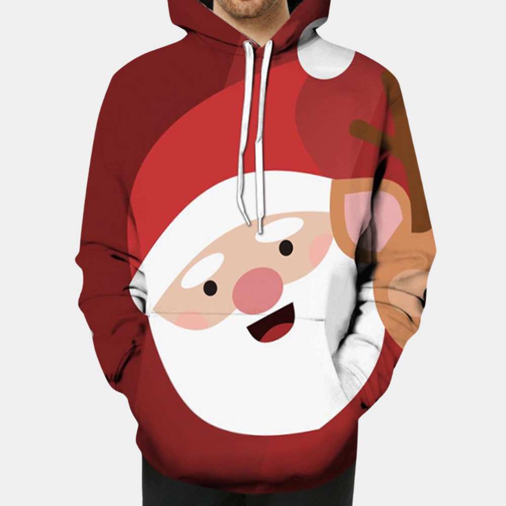 Joris | Stijlvolle kerst hoodie voor heren