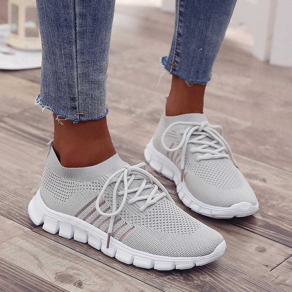 Selina | Comfortabele ademende sneakers met hoge top