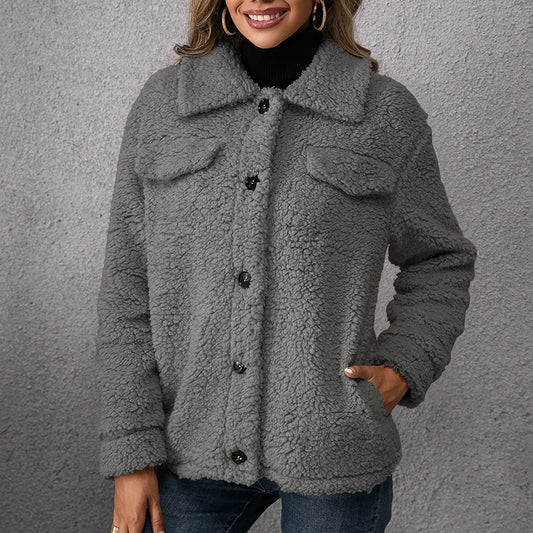 DALIVA | Dames Teddyjas Van Fleece