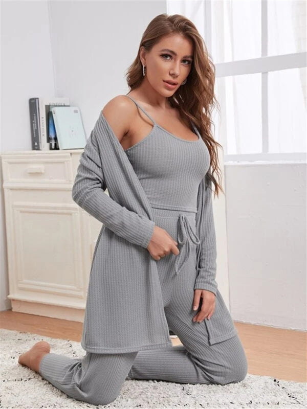 Mila - Luxe 3-delige loungewear set voor dames - River Mode