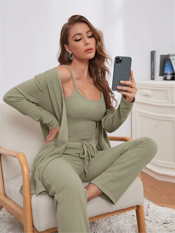 Mila - Luxe 3-delige loungewear set voor dames - River Mode