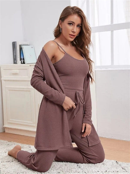 Mila - Luxe 3-delige loungewear set voor dames - River Mode