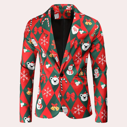 PAULOS | Elegante kerstblazer voor heren