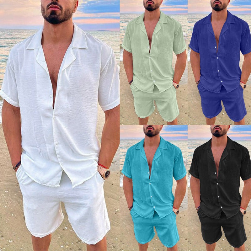 Luca - Luxe Tweedelige Herenset Voor De Zomer - River Mode